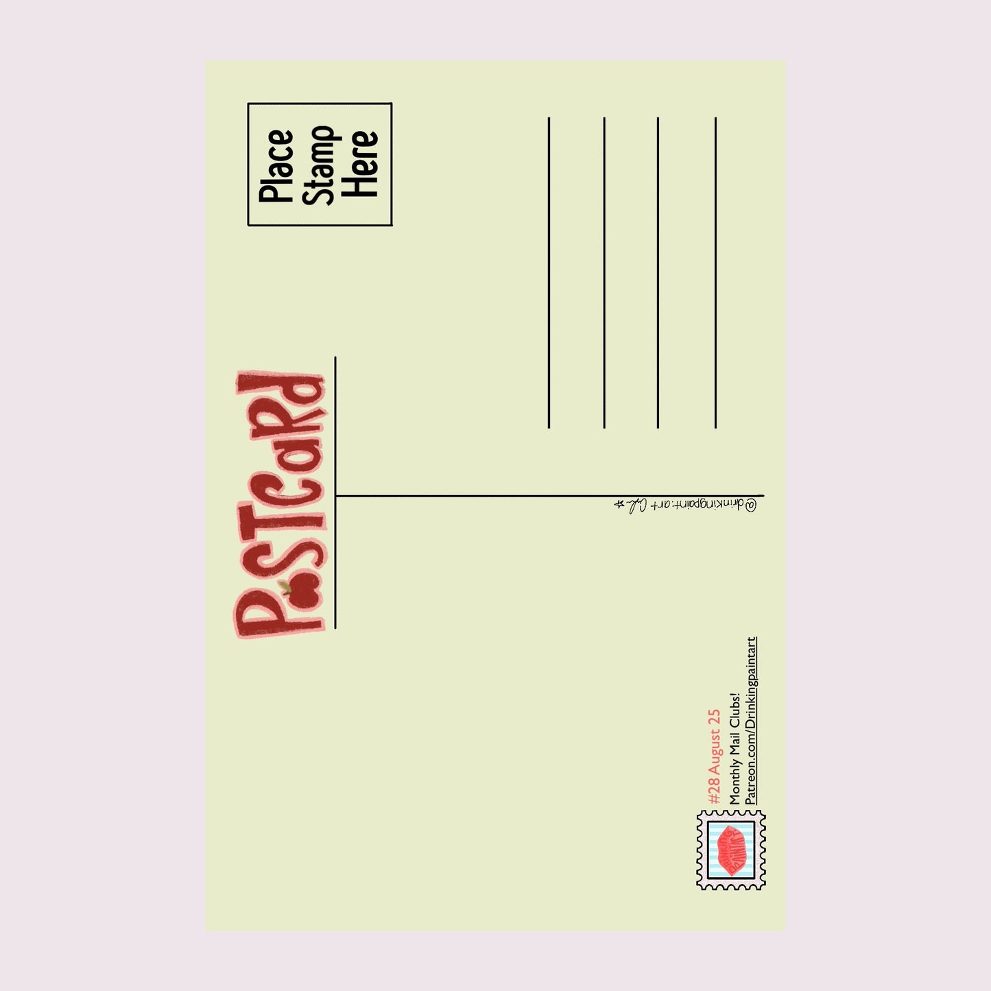 August 2025 Postcard