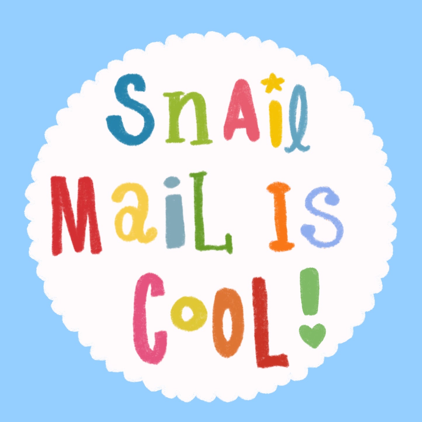 Snail Mail Is Cool Pin