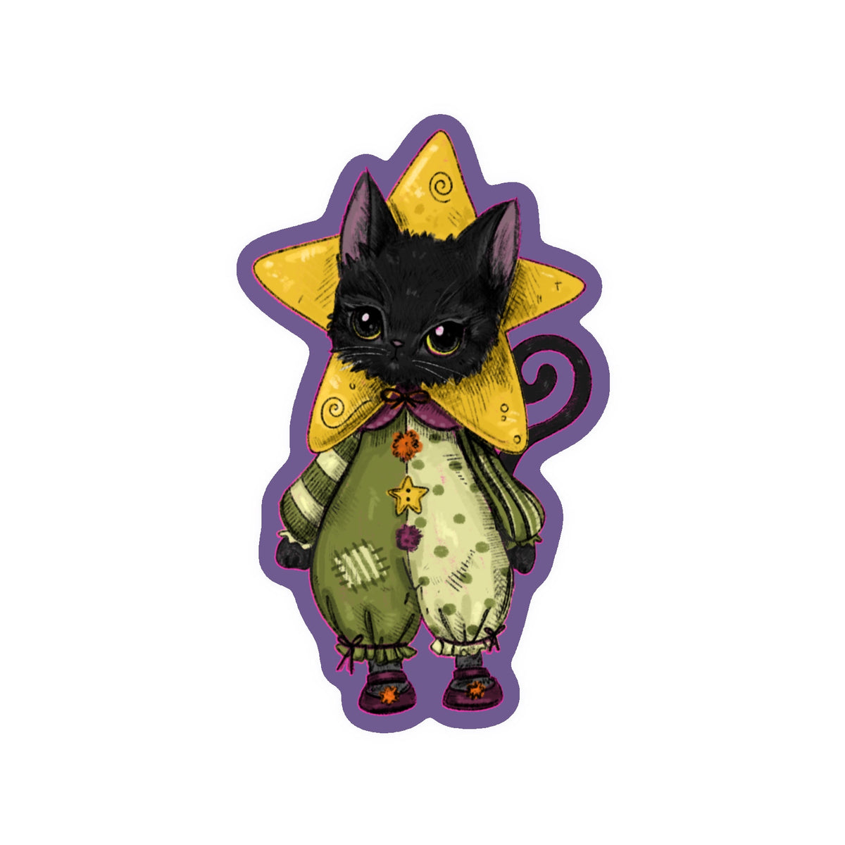 Star Kitty Sticker