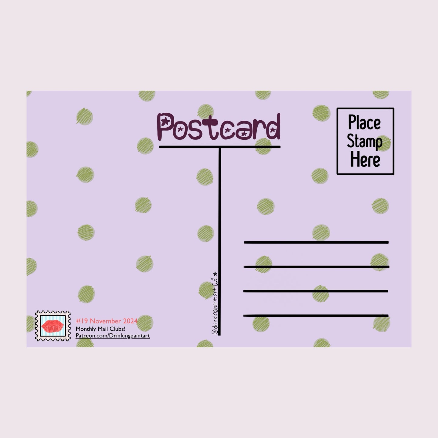 November 2024 Postcard