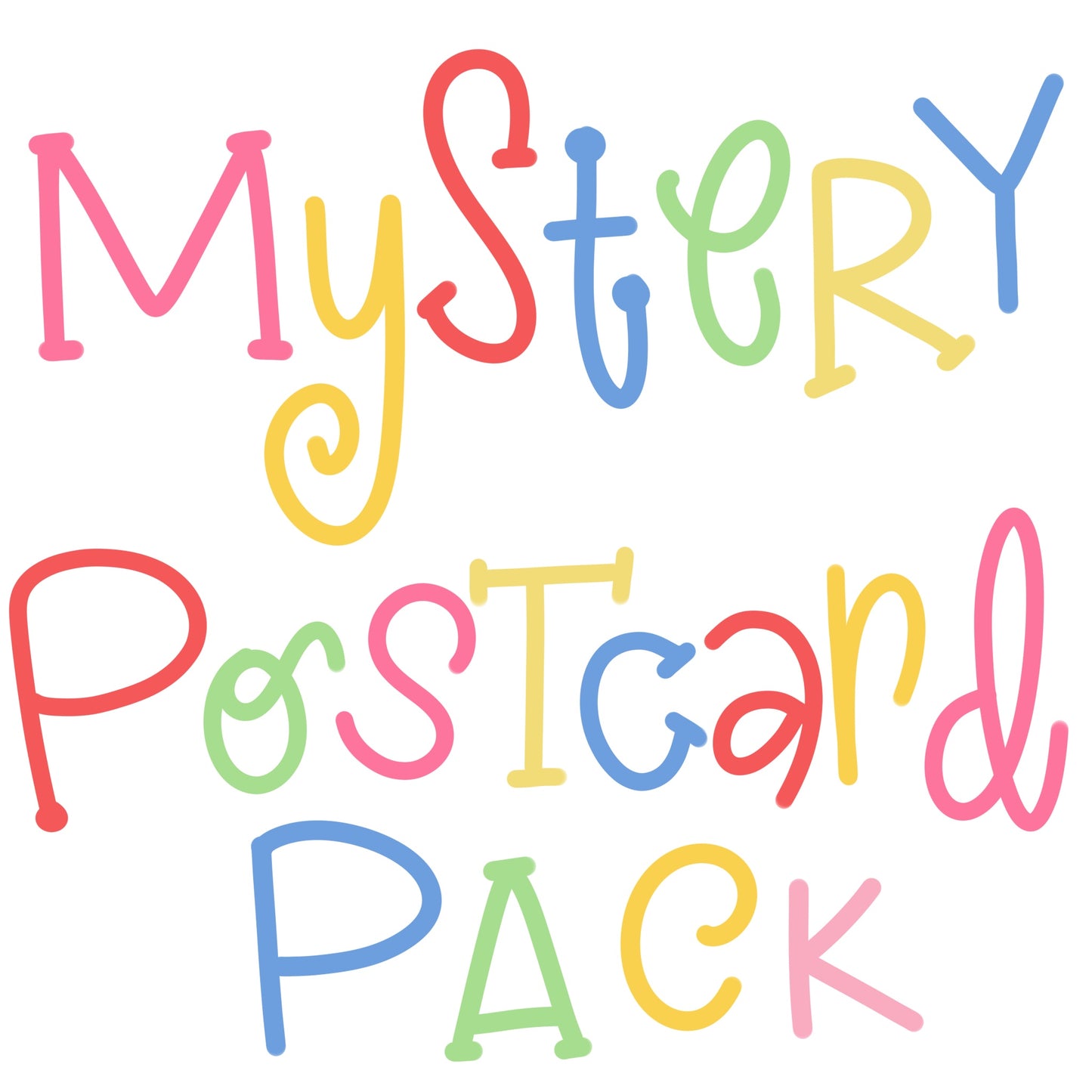 Mystery Postcard Pack