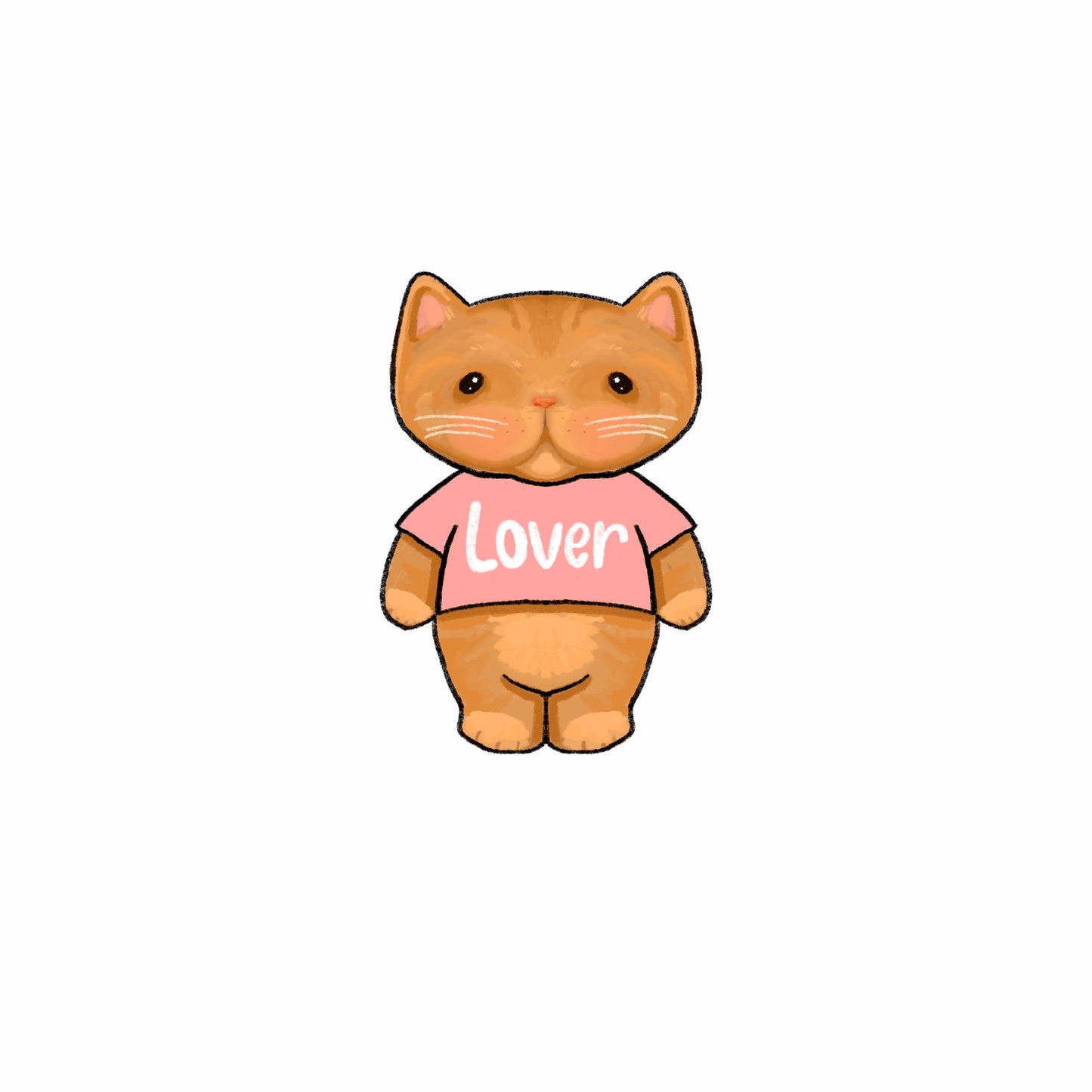 Lover Kitty Sticker