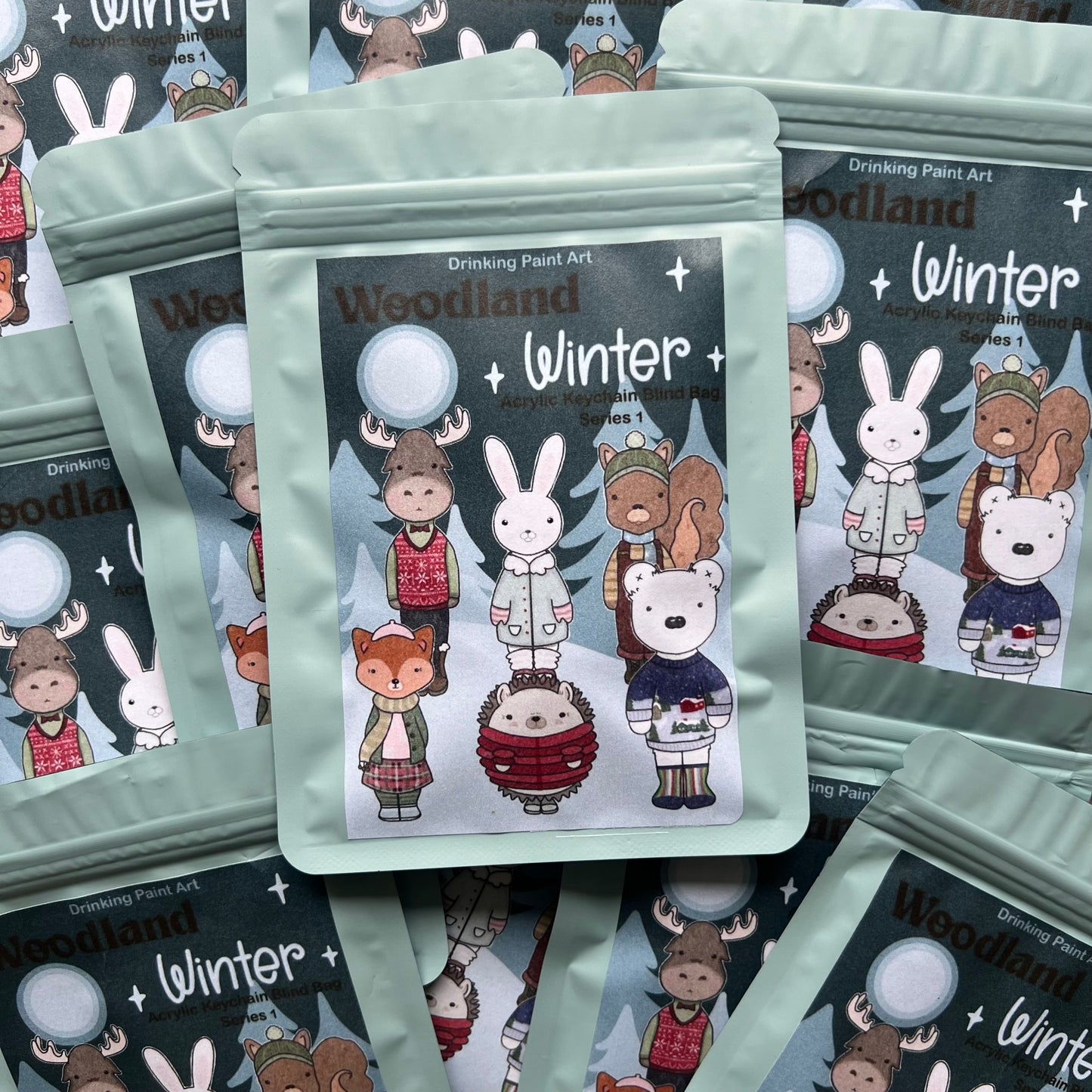Woodland Winter Keychain Blind Bag