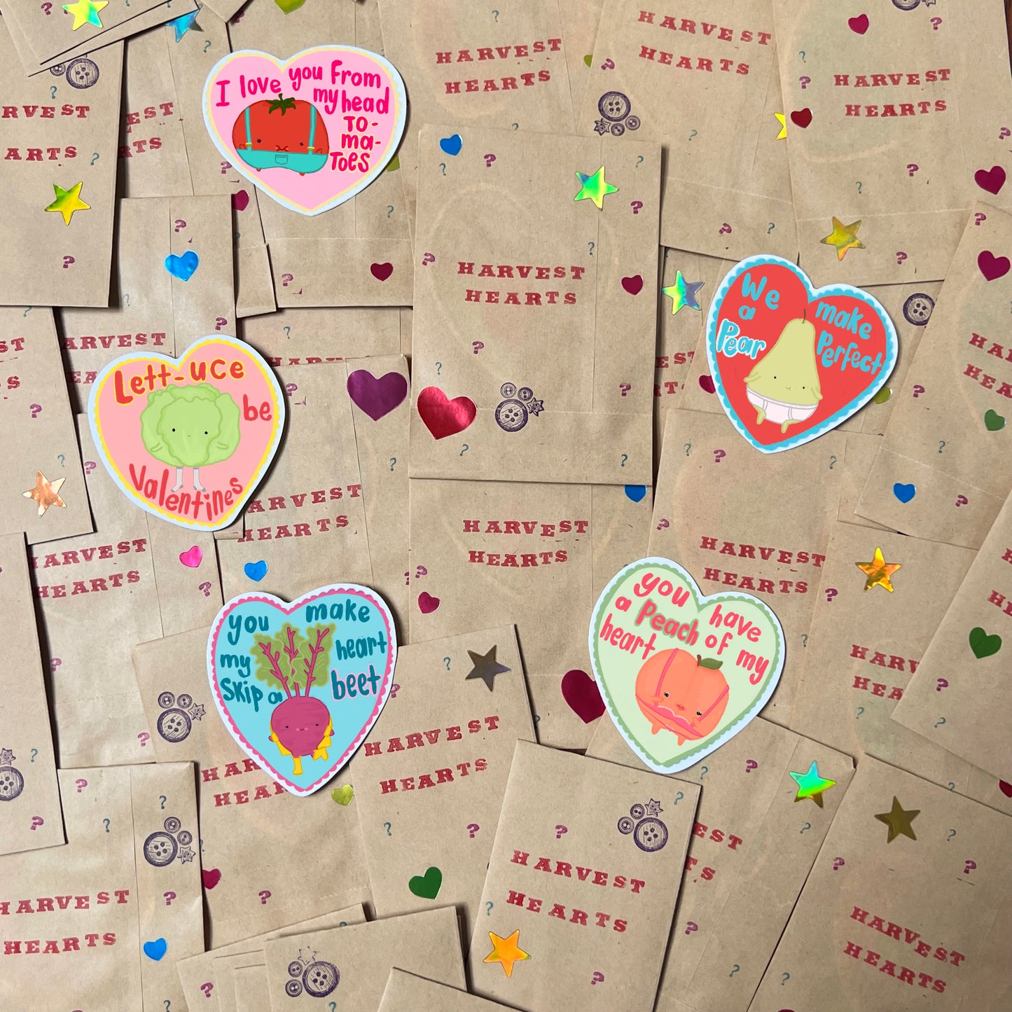 Harvest Hearts Sticker Blind Bag