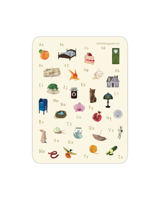 ABC Sticker Sheet