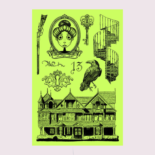 Winchester Mystery House Postcard