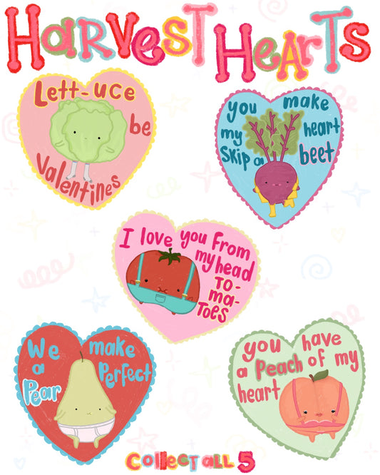 Harvest Hearts Sticker Blind Bag