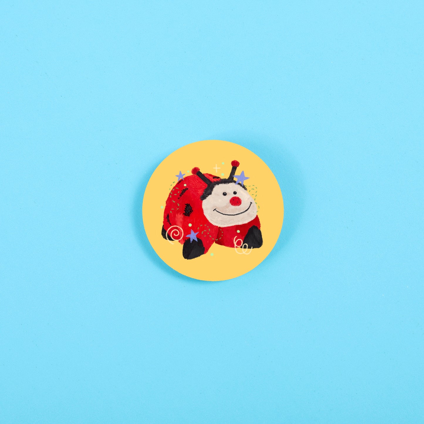 Ladybug Pillow Pet Pin