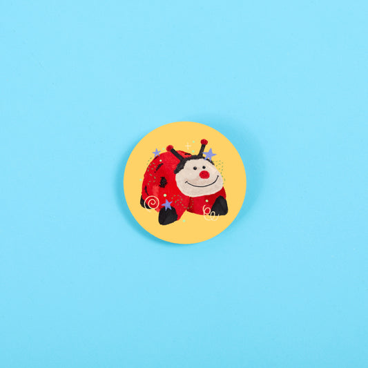 Ladybug Pillow Pet Pin