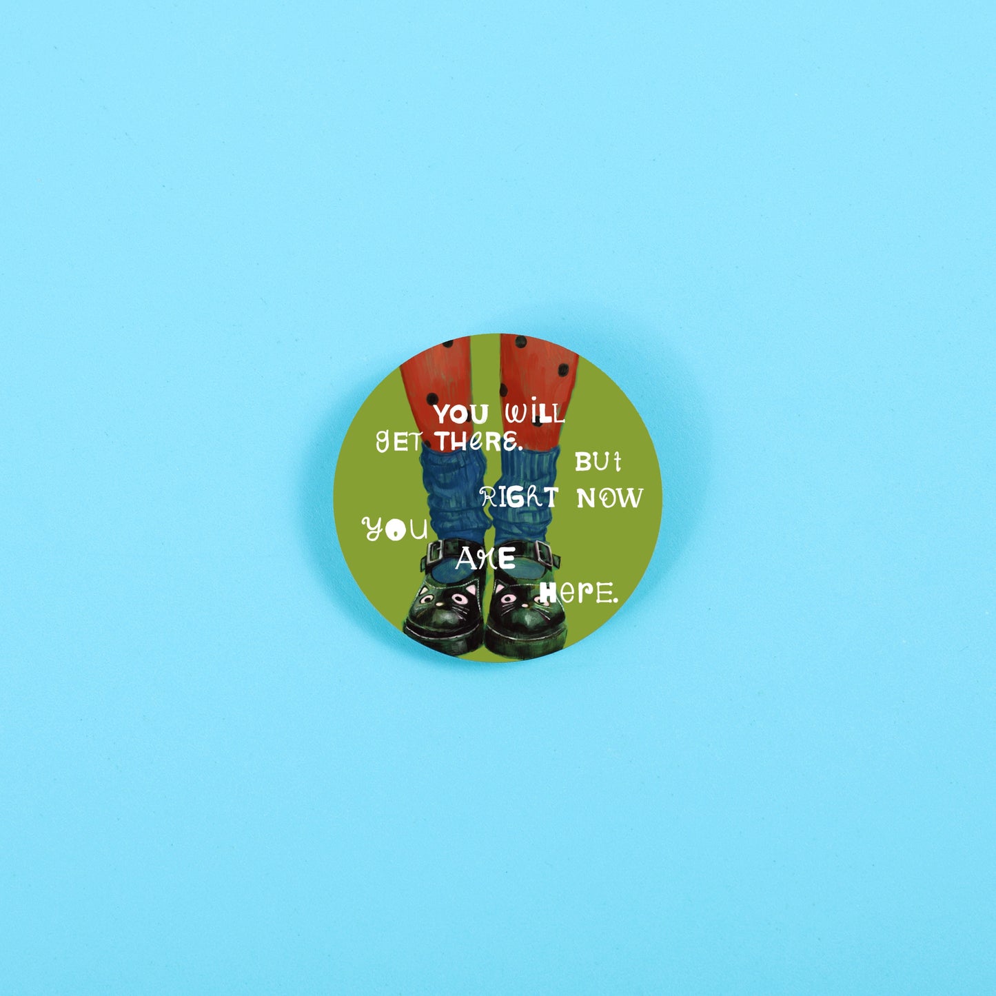 You Are Here Pin