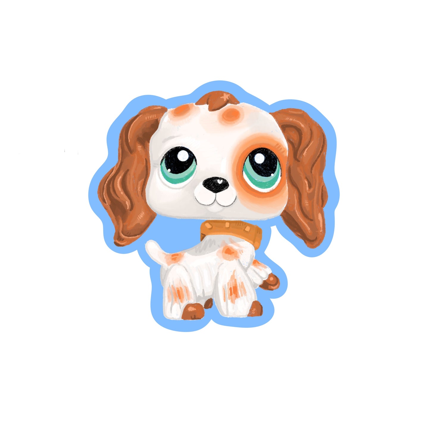 Dog LPS Sticker