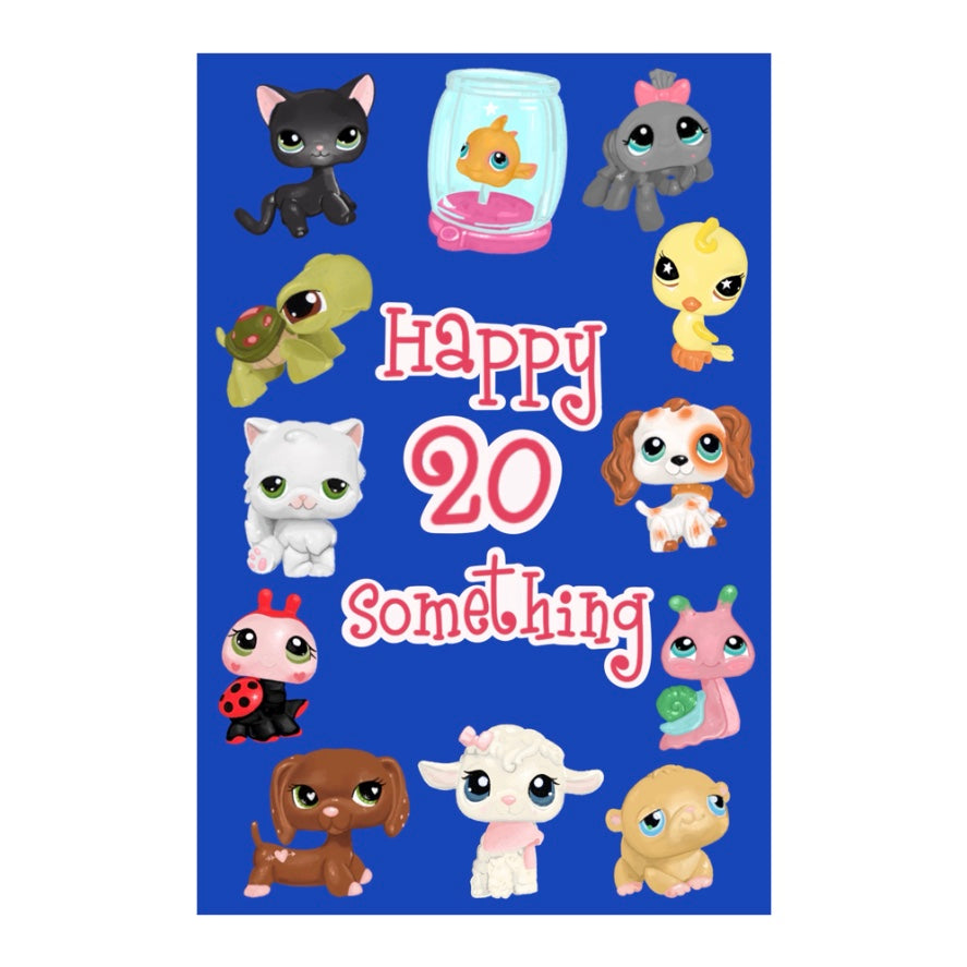 LPS Birthday Card