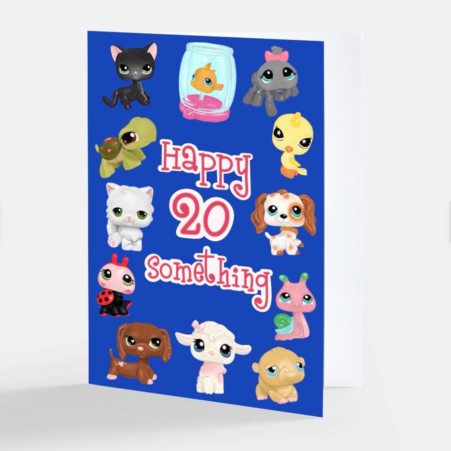 LPS Birthday Card