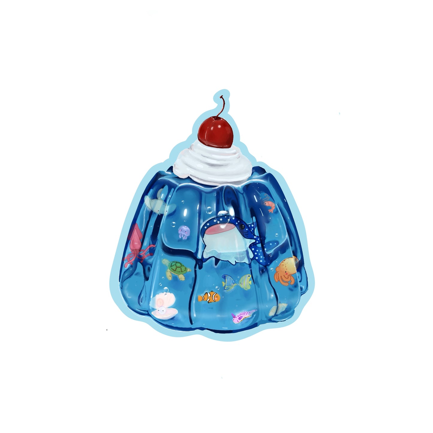 Jello Sea Sticker