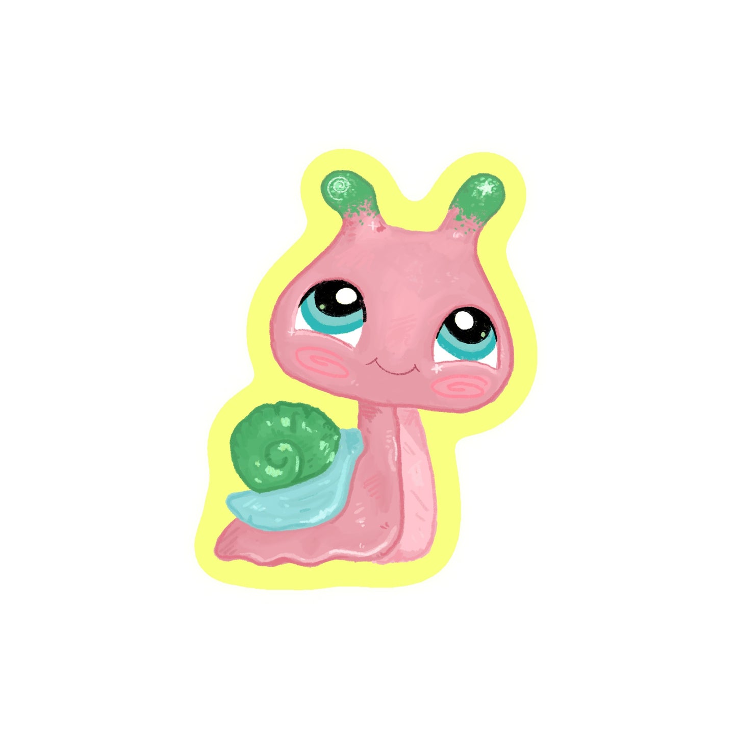 Mini Snail LPS Sticker