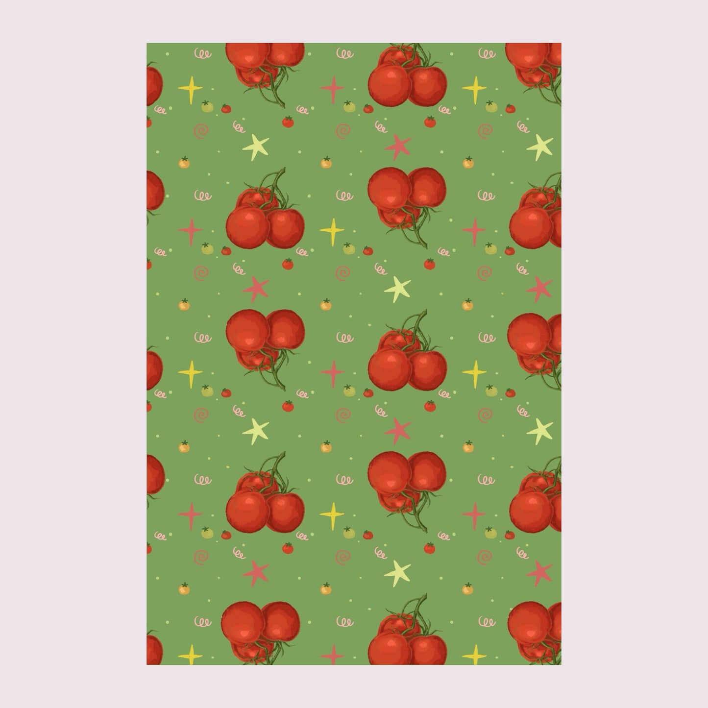 Tomato Scrap paper