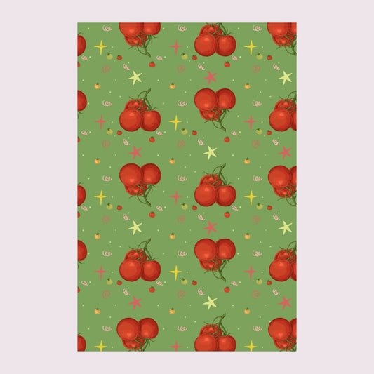 Tomato Scrap paper