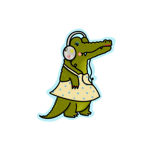 Gator Girl Sticker