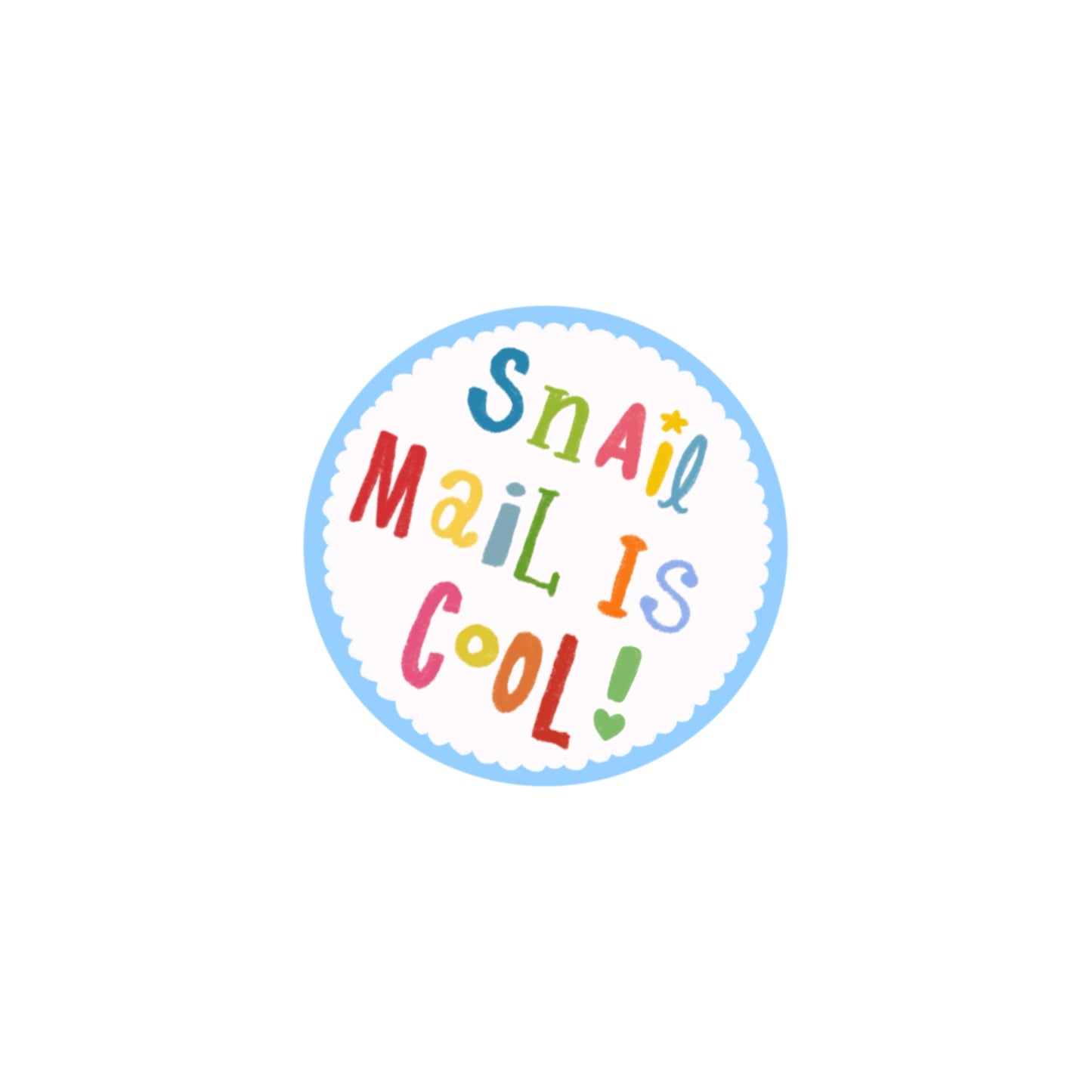 Snail Mail Is Cool Sticker