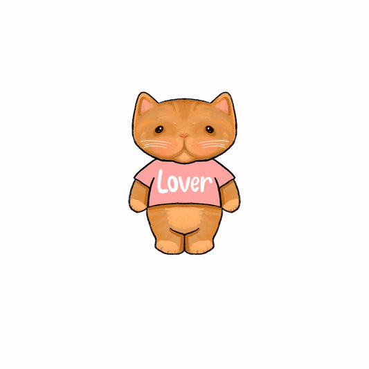 Lover Kitty Sticker