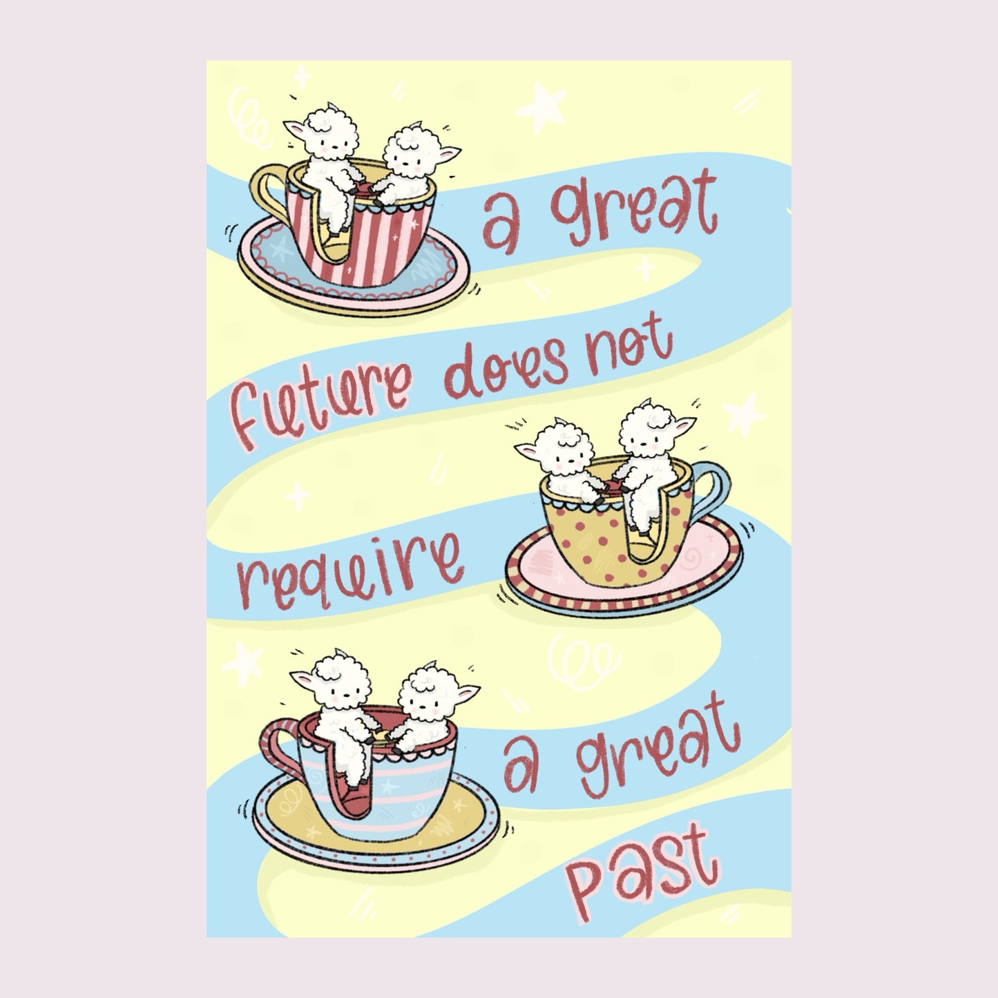 A Great Future Postcard