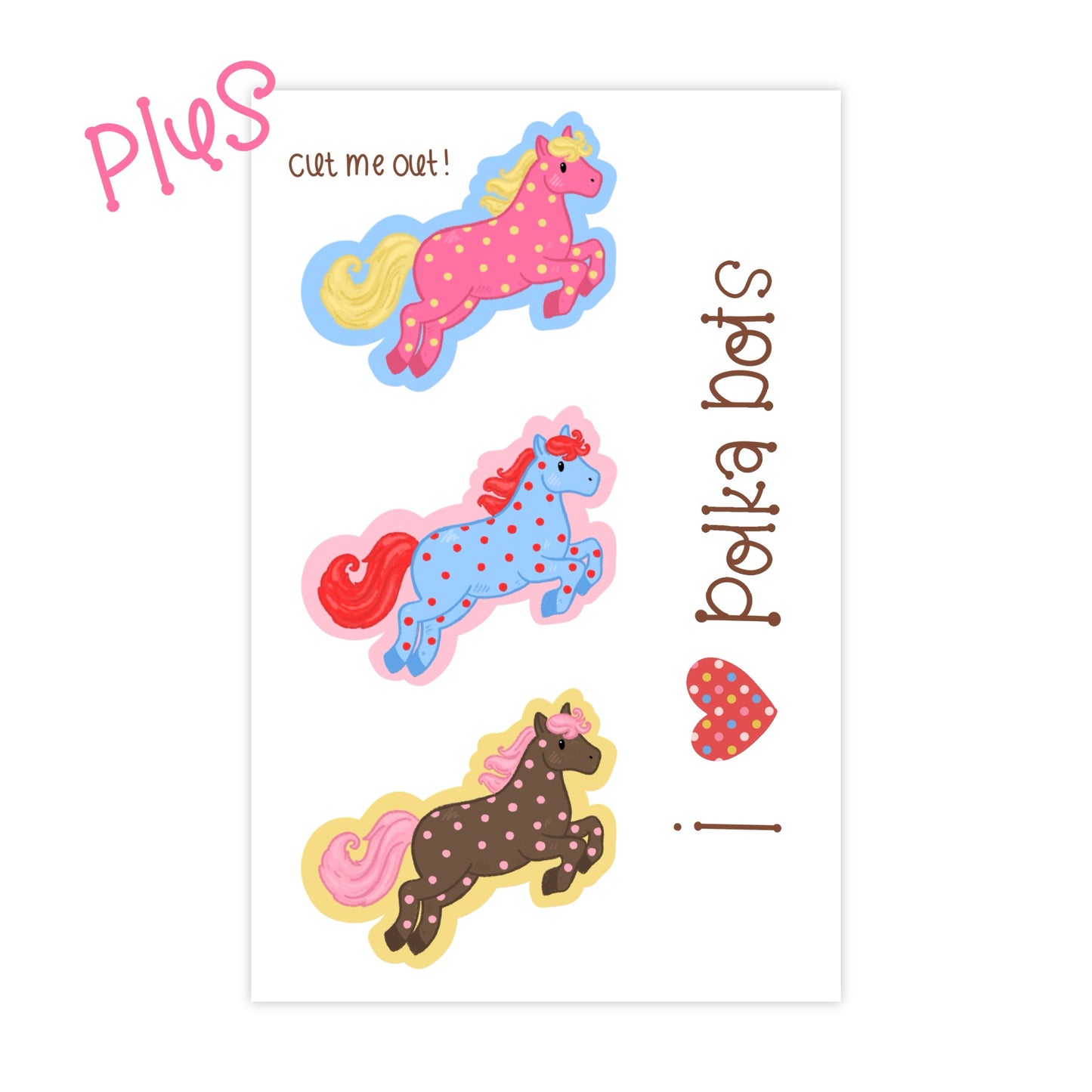 Polka Dot Paper Book
