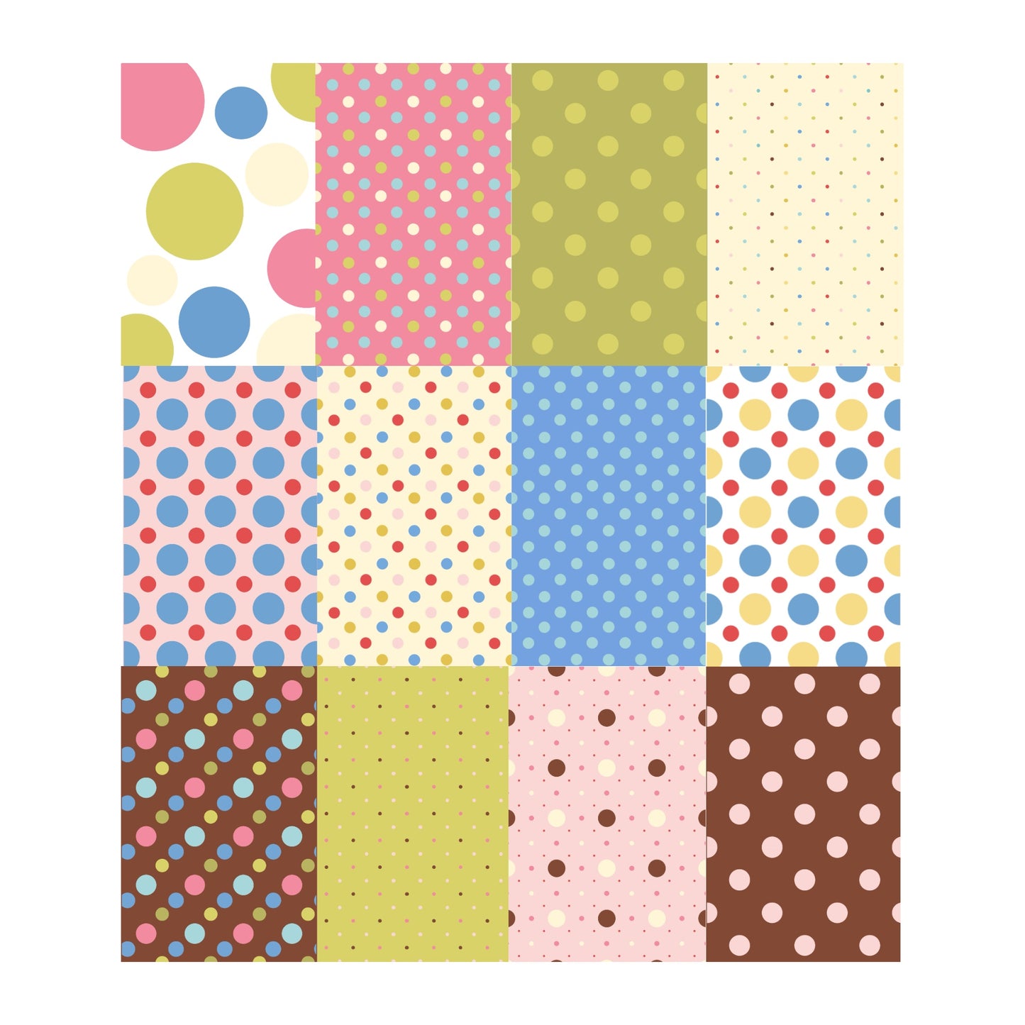 Polka Dot Paper Book