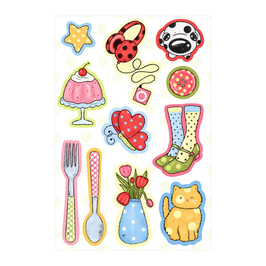 Polka Dot Sticker Sheet