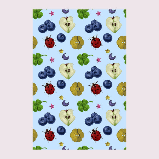 August 2024 Ladybug Postcard