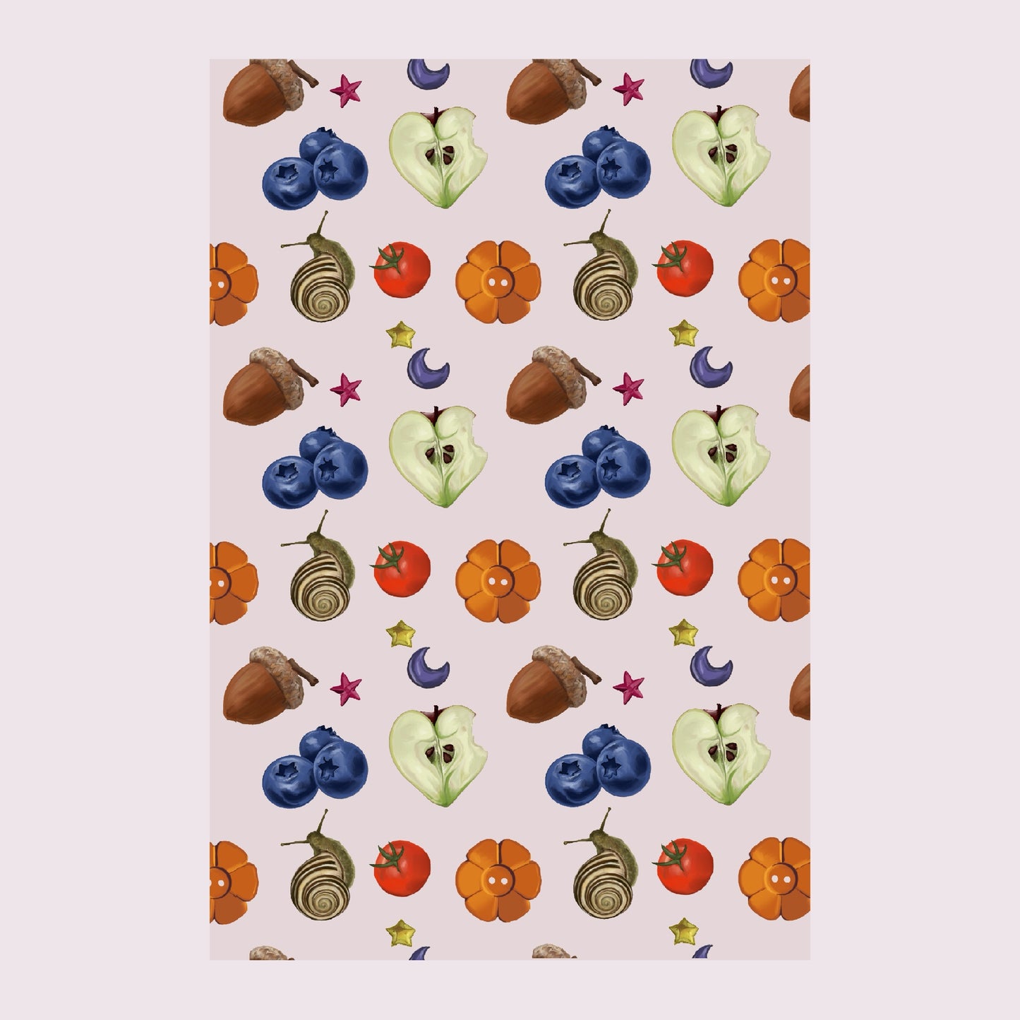 August 2024 Snail Postcard