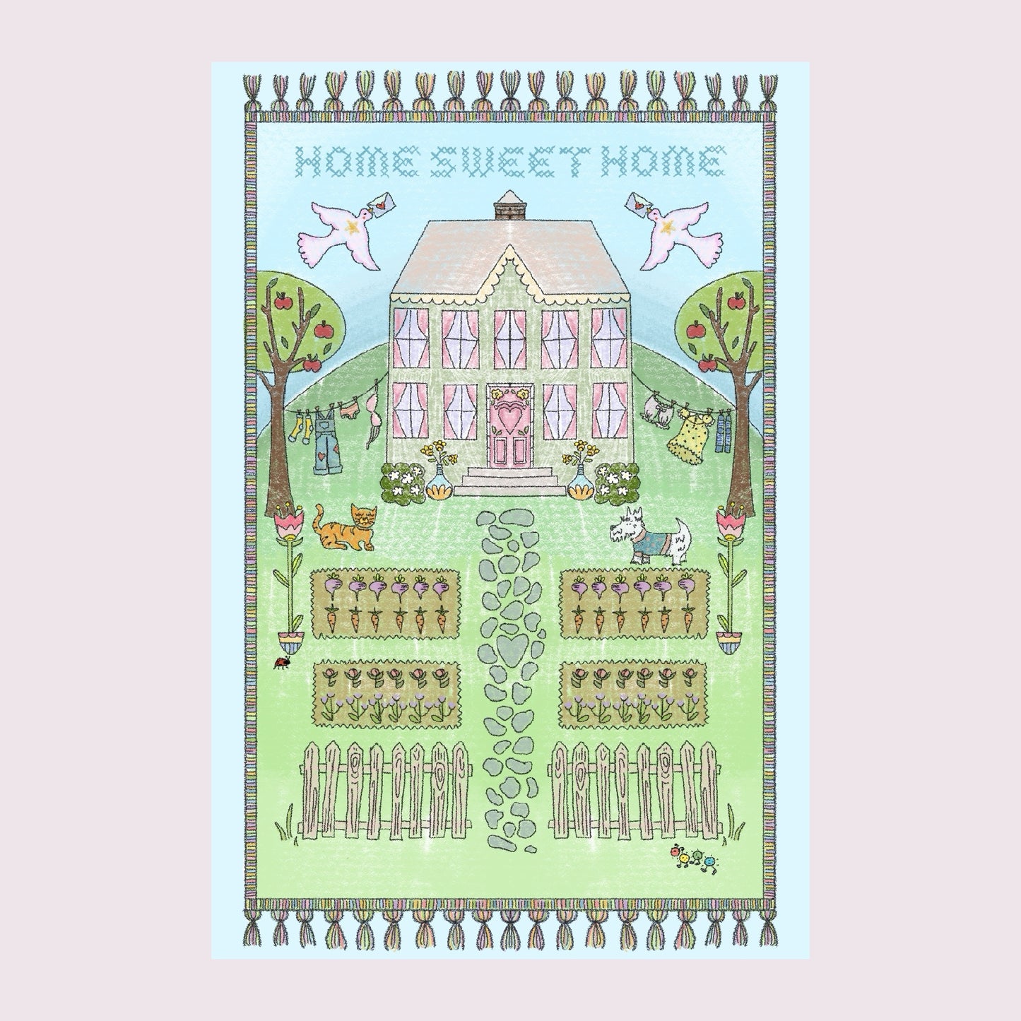 September 2024 Blue Postcard