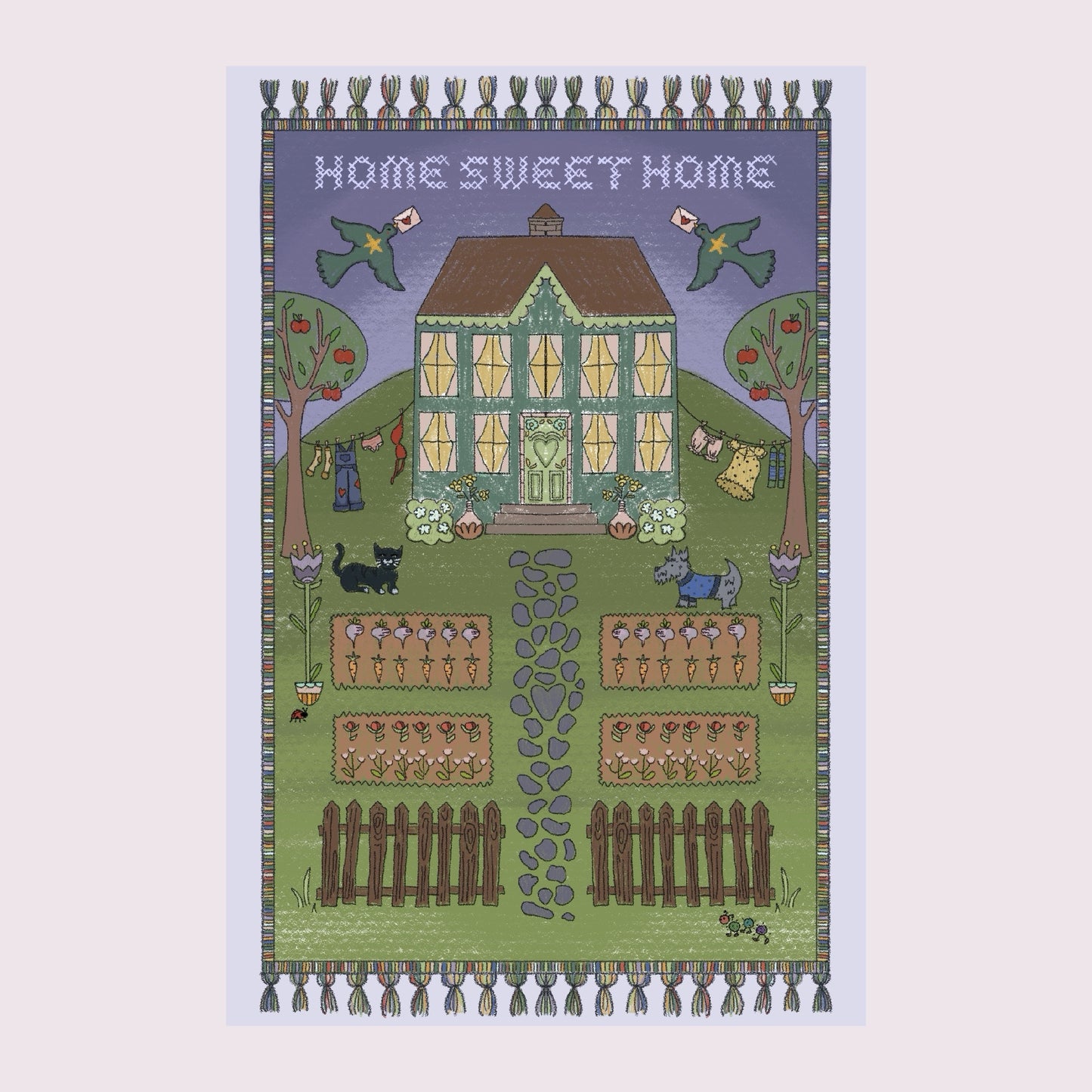 September 2024 Purple Postcard